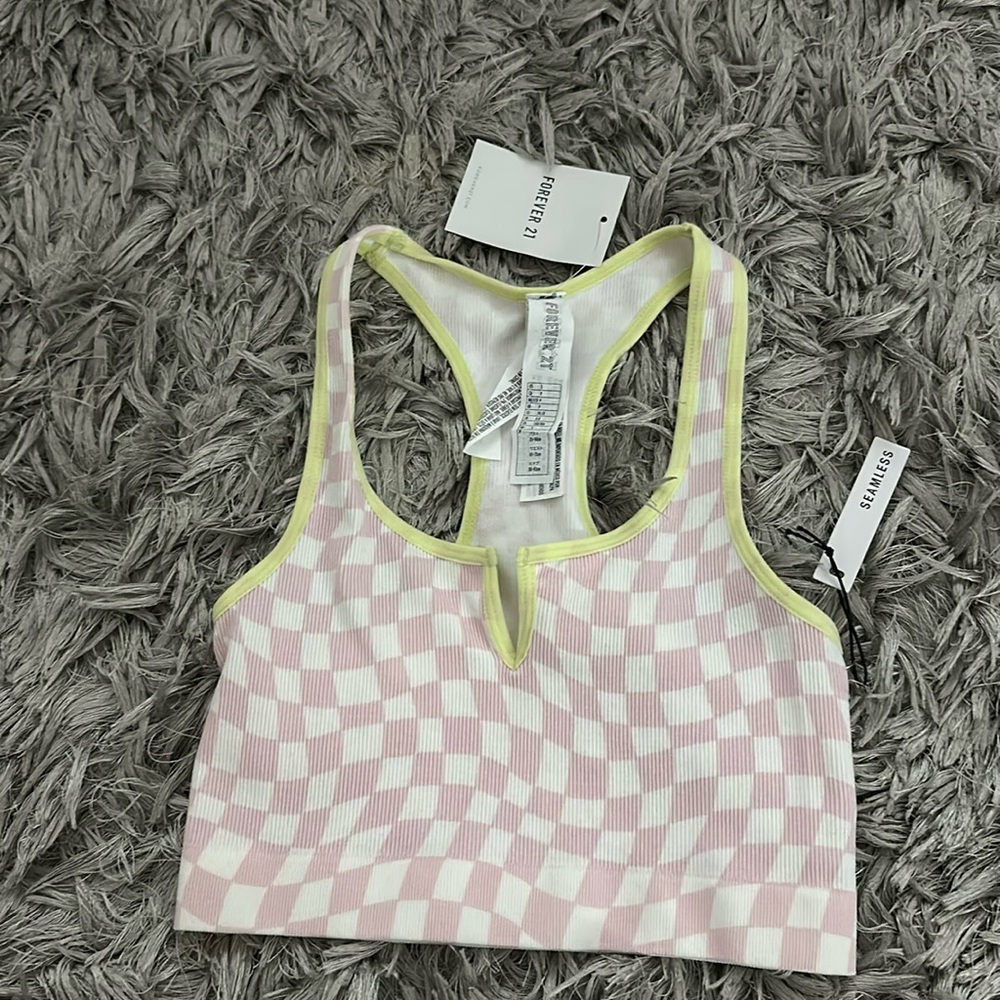 Racer back crop top